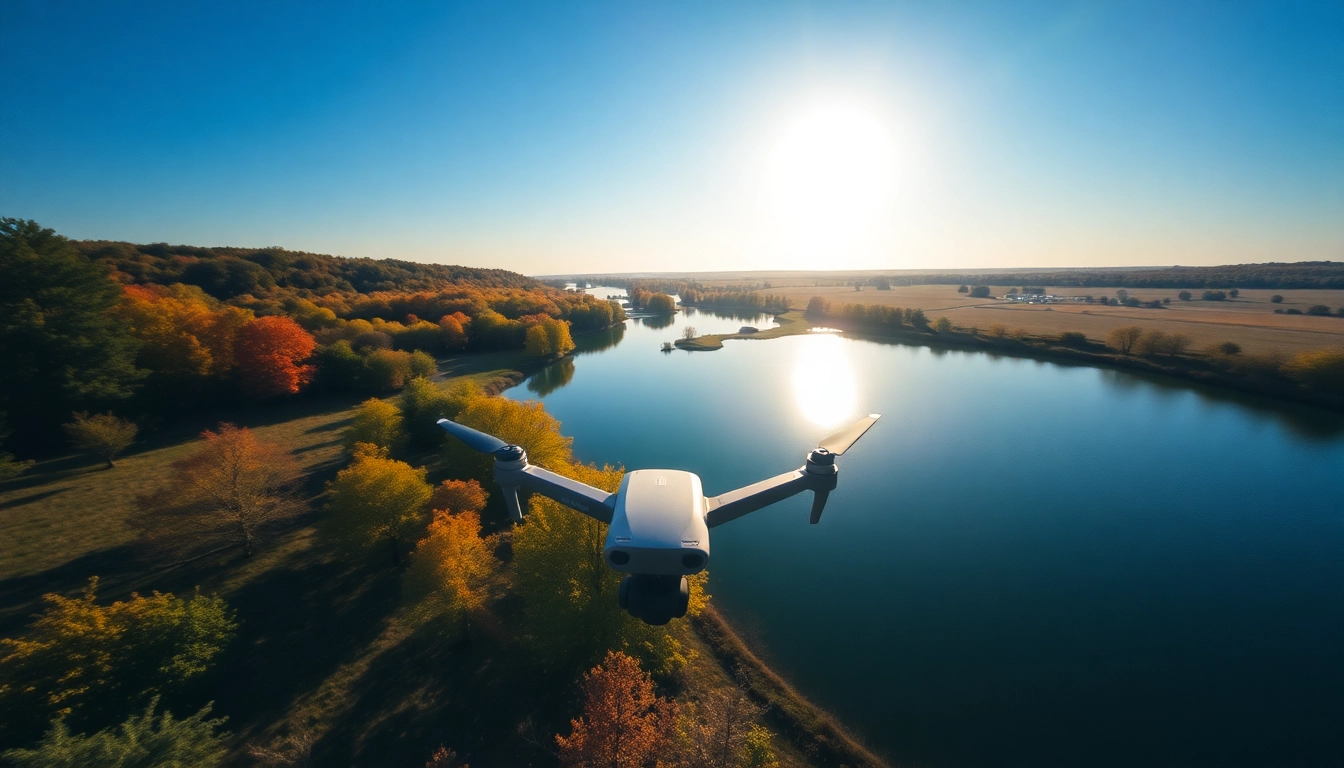 Check if drone photography is legal in my area by viewing this scenic drone capture of a vibrant landscape.