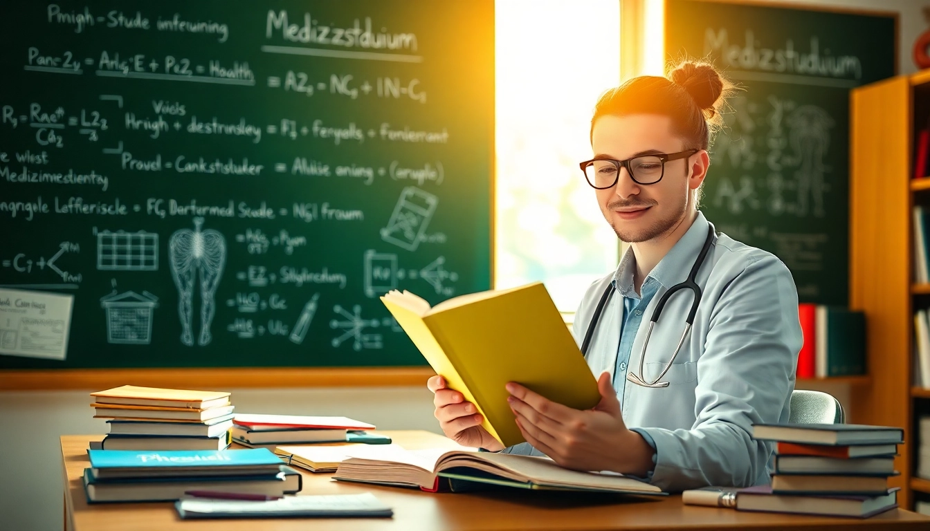 Erforsche Möglichkeiten für Medizinstudium ohne NC mit einer engagierten Studentin.