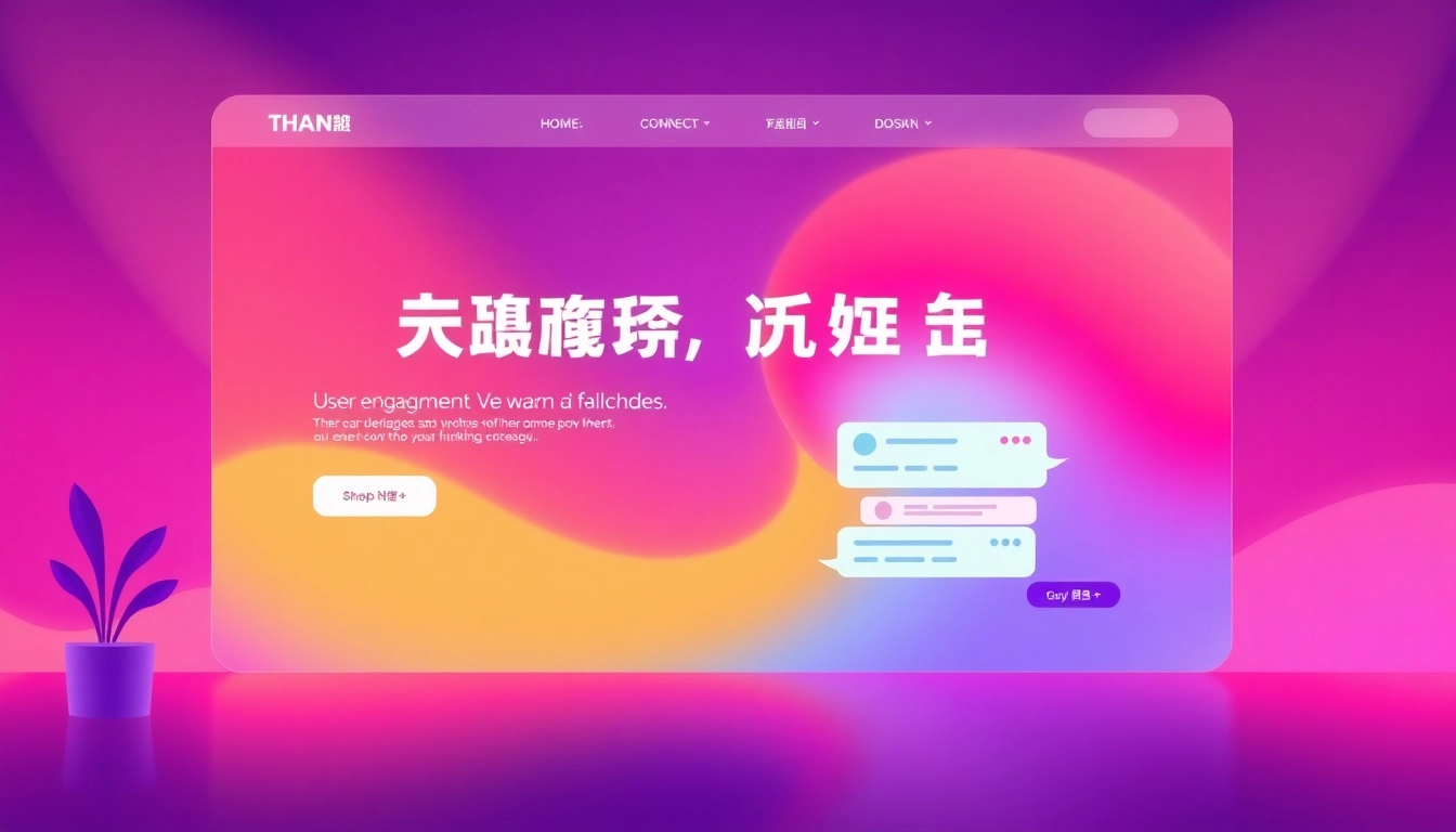A vibrant showcase of 美洽官网's engaging user interface features for optimal client interaction.