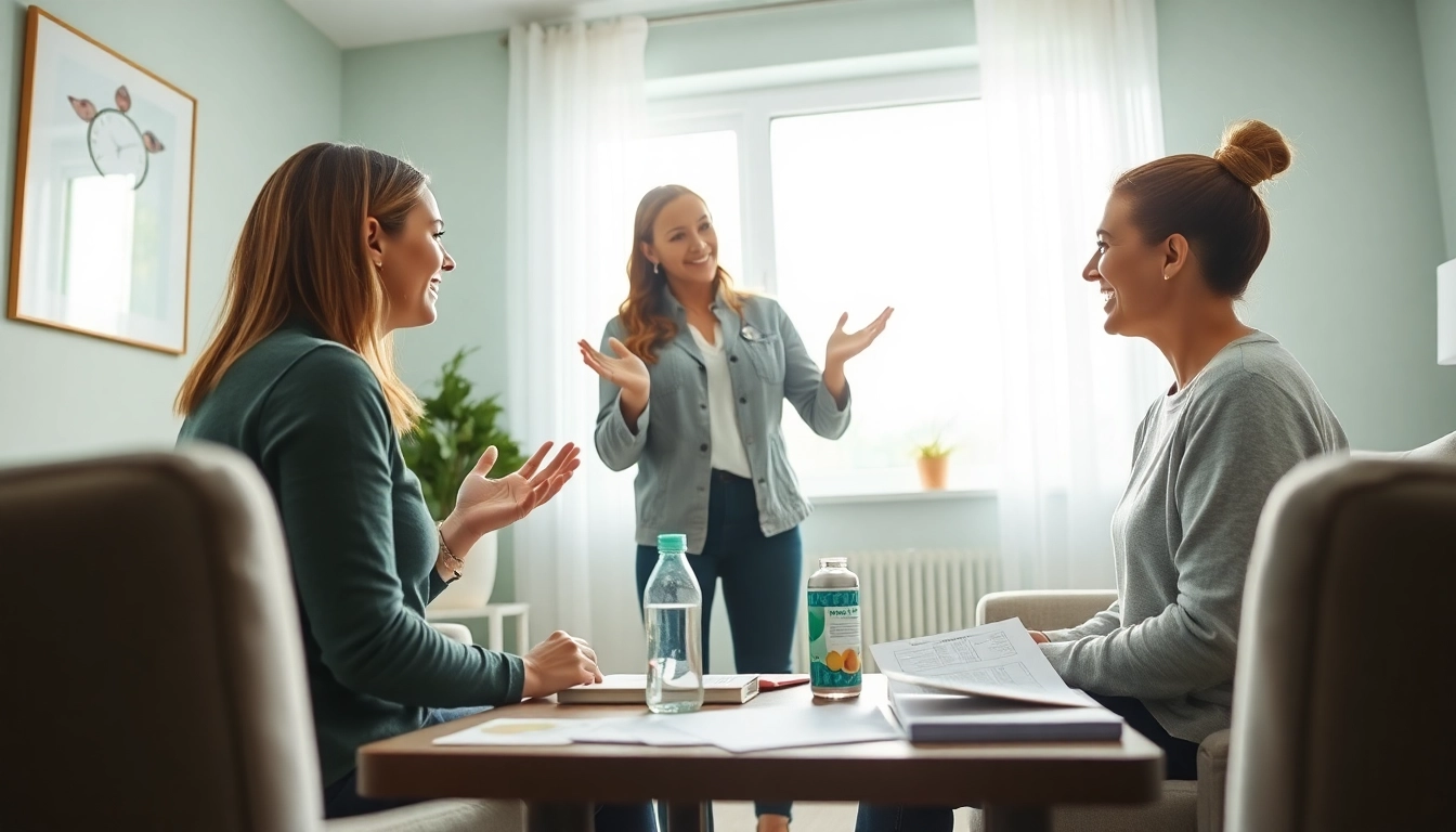 Weight loss programs near me, a health coach engaging with a motivated client.