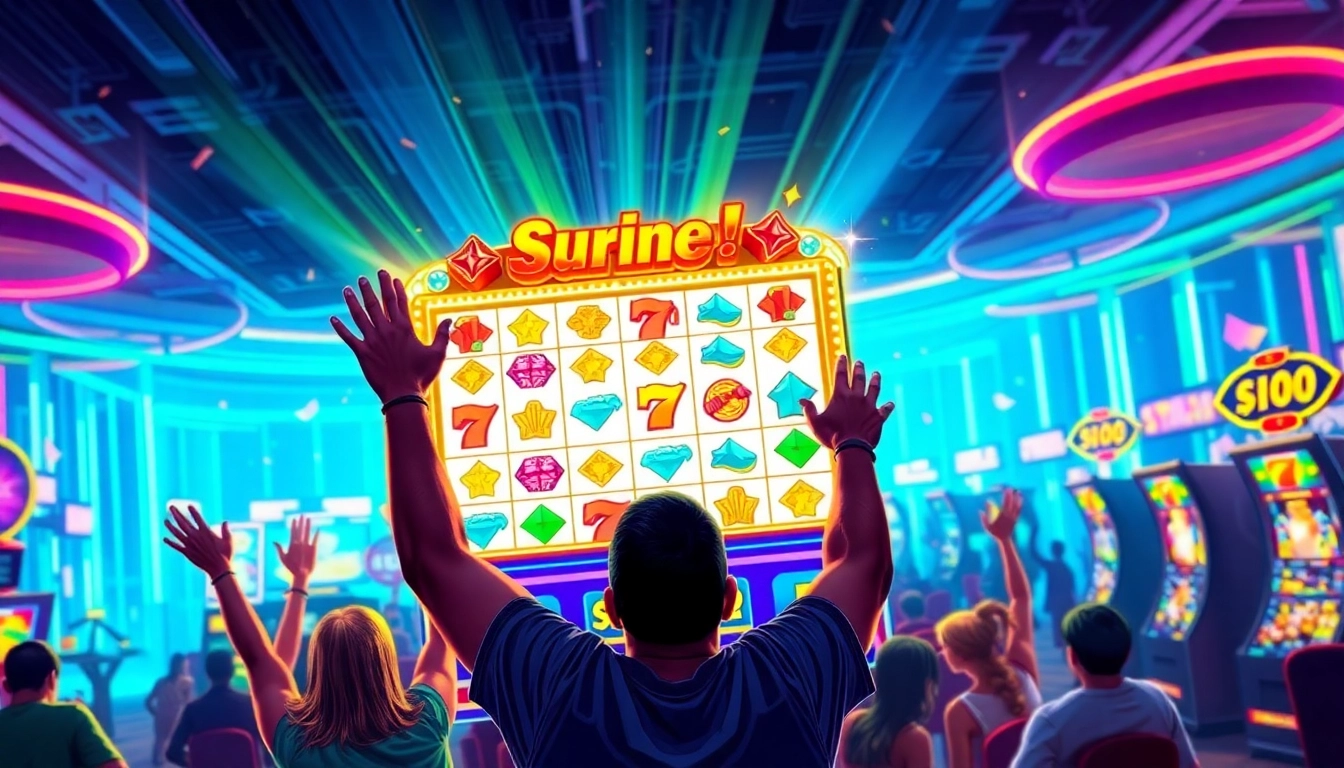 Nikmati keseruan bermain situs slot batman138 dengan mesin slot penuh warna dan suasana kasino yang energik.